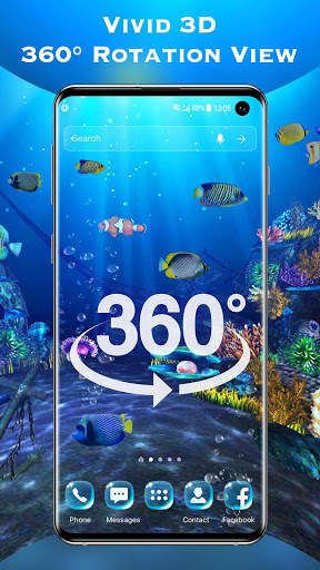 3D Aquarium Live Wallpaper screenshot 3