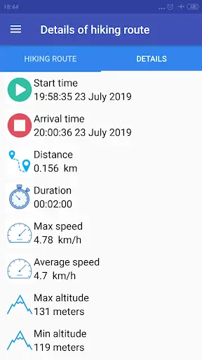 GPS Hiking Tracker screenshot 9