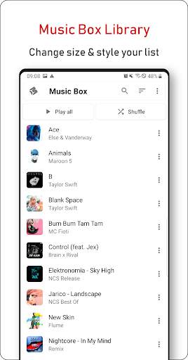 Music Box - Pro Music Player [ No ads ] screenshot 3