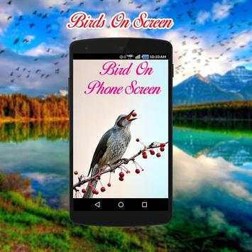 Birds on screen | Prank app screenshot 1
