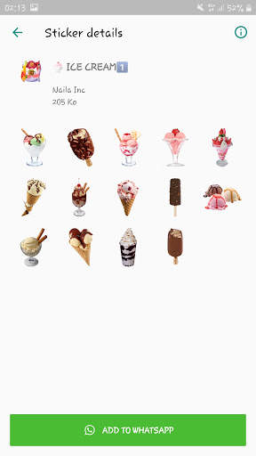 Food Stickers For WhatsApp (WAStickers) screenshot 3