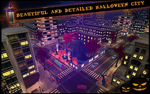 Halloween Bus Kota Simulator screenshot 4