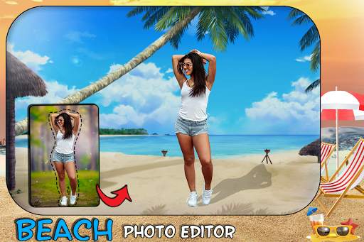 Beach Photo Editor 1 تصوير الشاشة