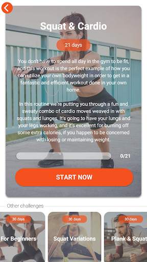The Squat Challenge - 30 Day Workout Program screenshot 2