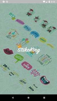 StikoKing- Stickers for WhatAPP #NEW YEAR #XMAS screenshot 1