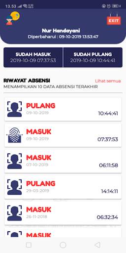 PRESENSI TVRI DIY screenshot 3