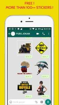 PUB-G WAStickerapps - Sticker For Whatsapp screenshot 3