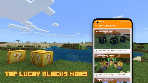 Mods Lucky Block for Minecraft screenshot 1