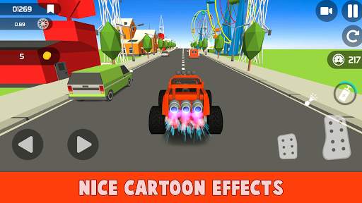 Traffic Blaze Racing Dragon Island screenshot 1