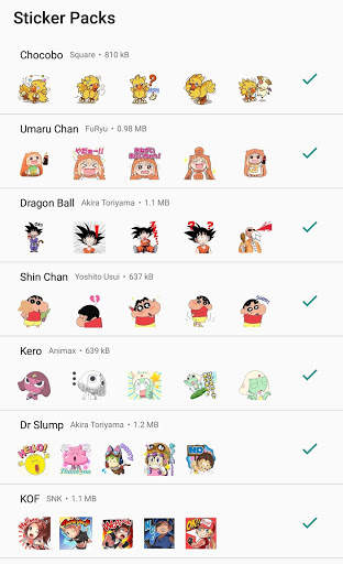 ZeroHart WhatsApp Stickers Colección 1 screenshot 3