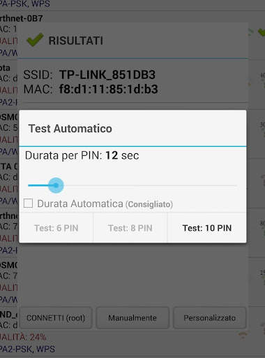 Wifi WPS Plus (Italiano) screenshot 4