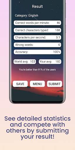Fast Typing - Type faster! screenshot 3