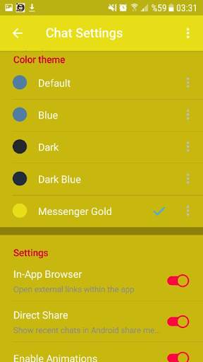 Messenger Gold Pro screenshot 4