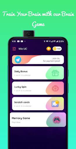 UC Earner : earn real uc 4 تصوير الشاشة