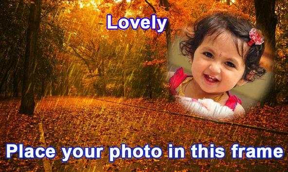 Rain photo frame effects screenshot 1