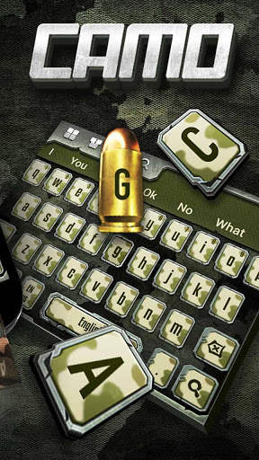 Camo Keyboard screenshot 2