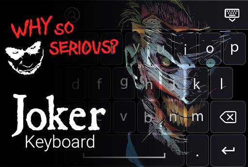 Joker Keyboard Themes & Fonts screenshot 1