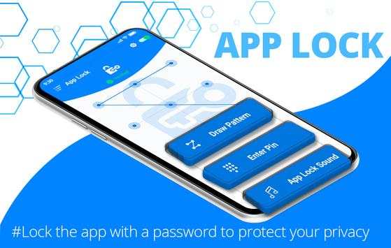 App lock - Real Fingerprint, Pattern & Password screenshot 1