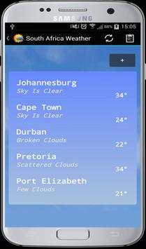 South Africa Weather screenshot 4