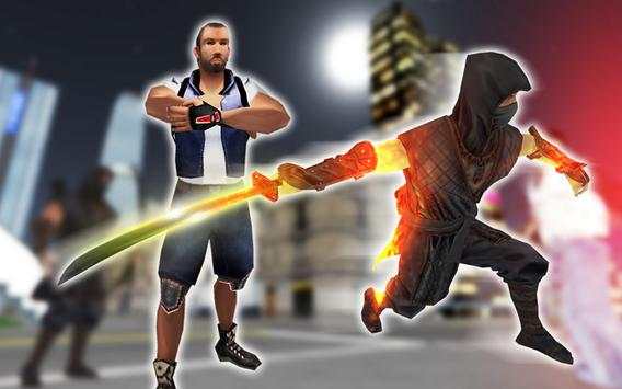 Ninja Warrior Crime City Sim स्क्रीनशॉट 5
