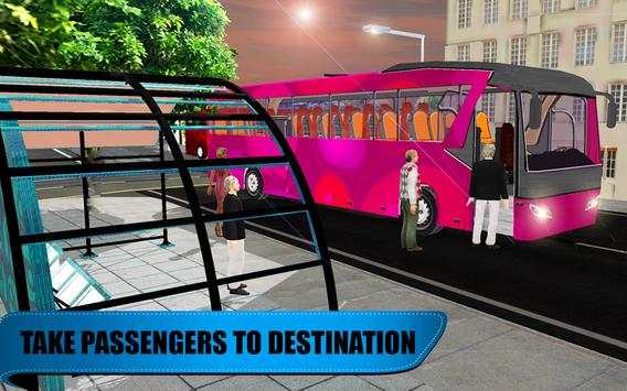 Luxury City Coach Bus Driving Simulator 2017 screenshot 6