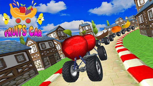 Fruit and Vegetable Smash Cars: Kids Learning Game screenshot 2