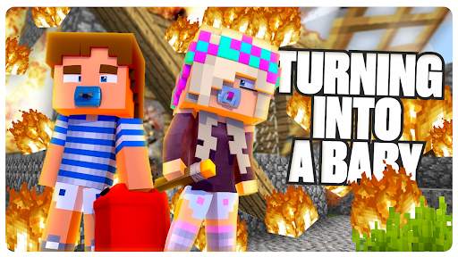 Mod Baby Mode Minecraft PE screenshot 2