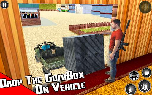 Train Shooting Game: Free Fire Train Gold Robbery screenshot 13