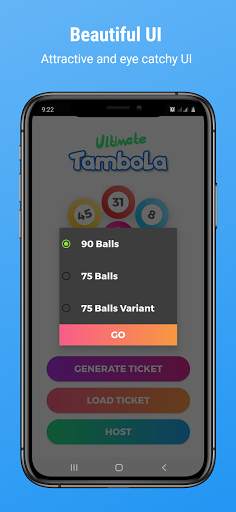 Bingo/Tambola/Lotto Number Caller Houseparty game screenshot 2