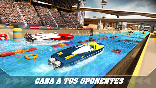 Barco Agua velocidad simulador de carreras screenshot 1