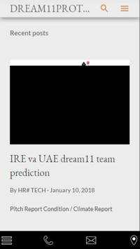 Dream11 dream team screenshot 2
