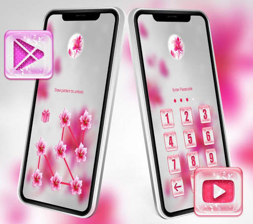 Soft Flower Launcher Theme screenshot 1