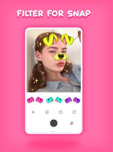 Filter for Snapchat - 3D Amazing Camera Selfie screenshot 2