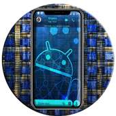 GB WA Warna Biru Update logo