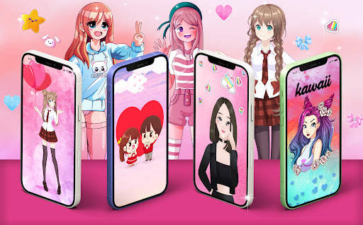 Anime live wallpaper screenshot 1