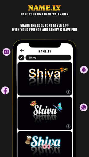 Creative Name Art Wallpaper - Shadow Name screenshot 8