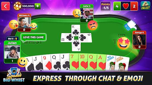 Bid Whist Spades Card Games screenshot 7