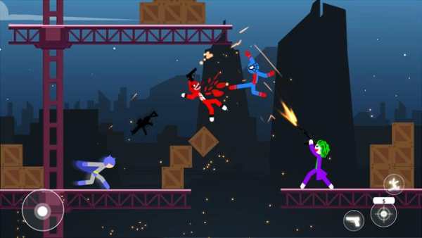 Supreme Stickman Warriors - 2 Player Duel screenshot 4