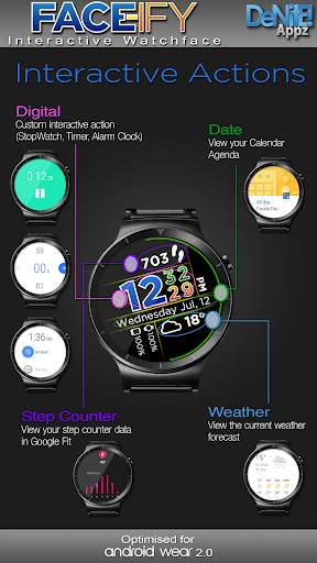 FACE-ify HD Watch Face Widget & Live Wallpaper screenshot 4