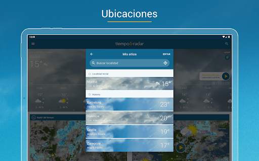 Tiempo & Radar: tu previsión screenshot 24