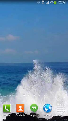 Ocean Waves Live Wallpaper 13 screenshot 2