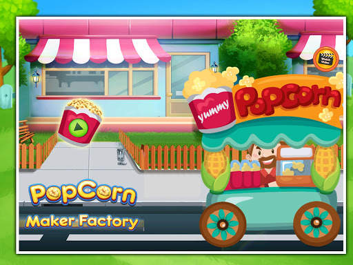 Popcorn Factory! Popcorn Maker Food Games screenshot 1