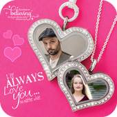 Romantic Love Locket Photo Frame 1.0