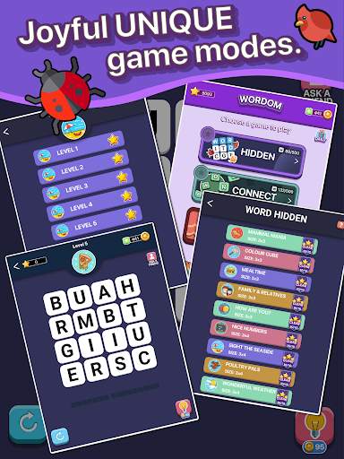 Wordom - All Word Games screenshot 7