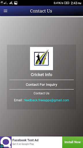 Cricket Info - watch online cricket screenshot 6