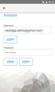 Vault screenshot 2