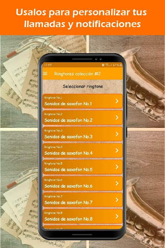 ringtones de saxofon, sonidos de saxofon screenshot 3