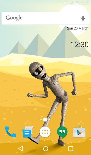 Mummy Dance Keyboard Theme HD स्क्रीनशॉट 6