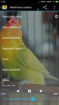 Chirping of Lovebird screenshot 2