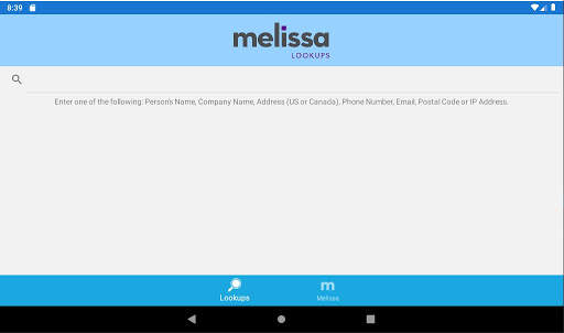Melissa Lookups screenshot 9